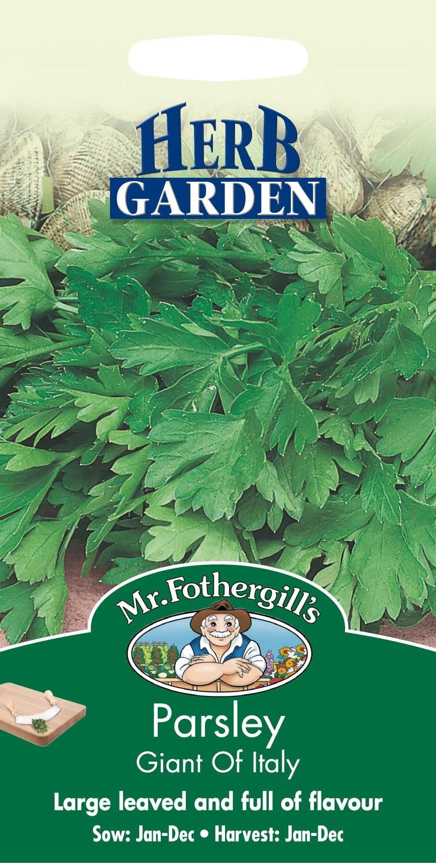 Mr Fothergills Parsley Giant of Italy 750 Seed