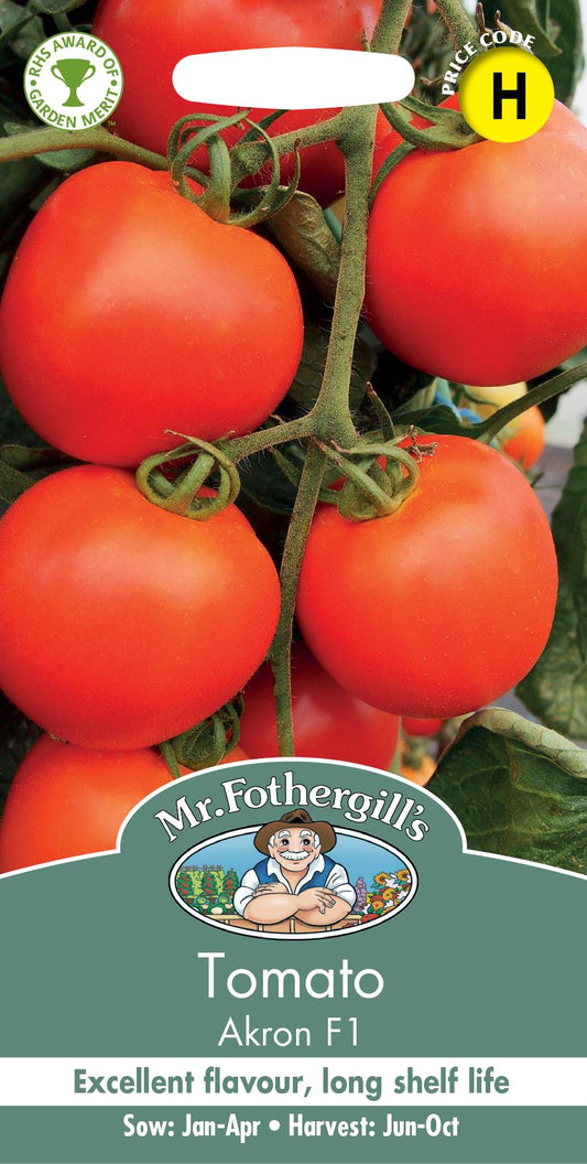 Mr Fothergills Tomato Akron F1 Hybrid - 10 Seeds