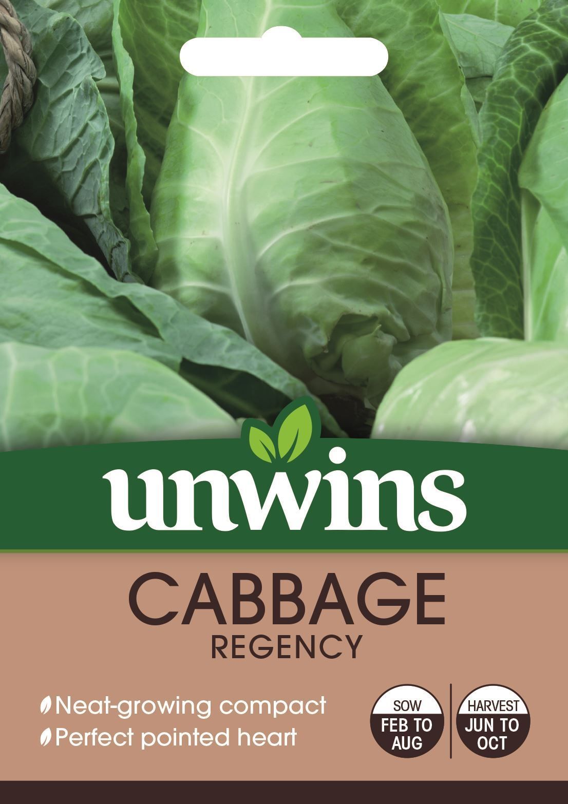 Unwins Cabbage (Pointed) Regency F1 70 Seeds
