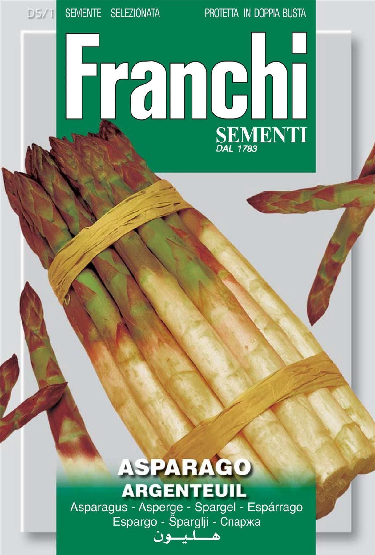 Franchi Seeds of Italy Asparagus Argenteuil Seeds