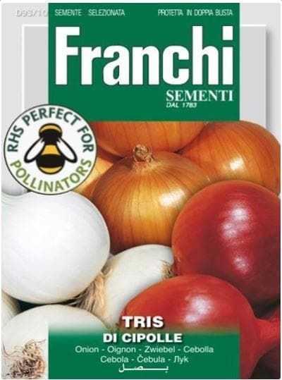 Franchi Seeds of Italy - DBO 93/10 - Onion Tris - Di Cipolle - Seeds