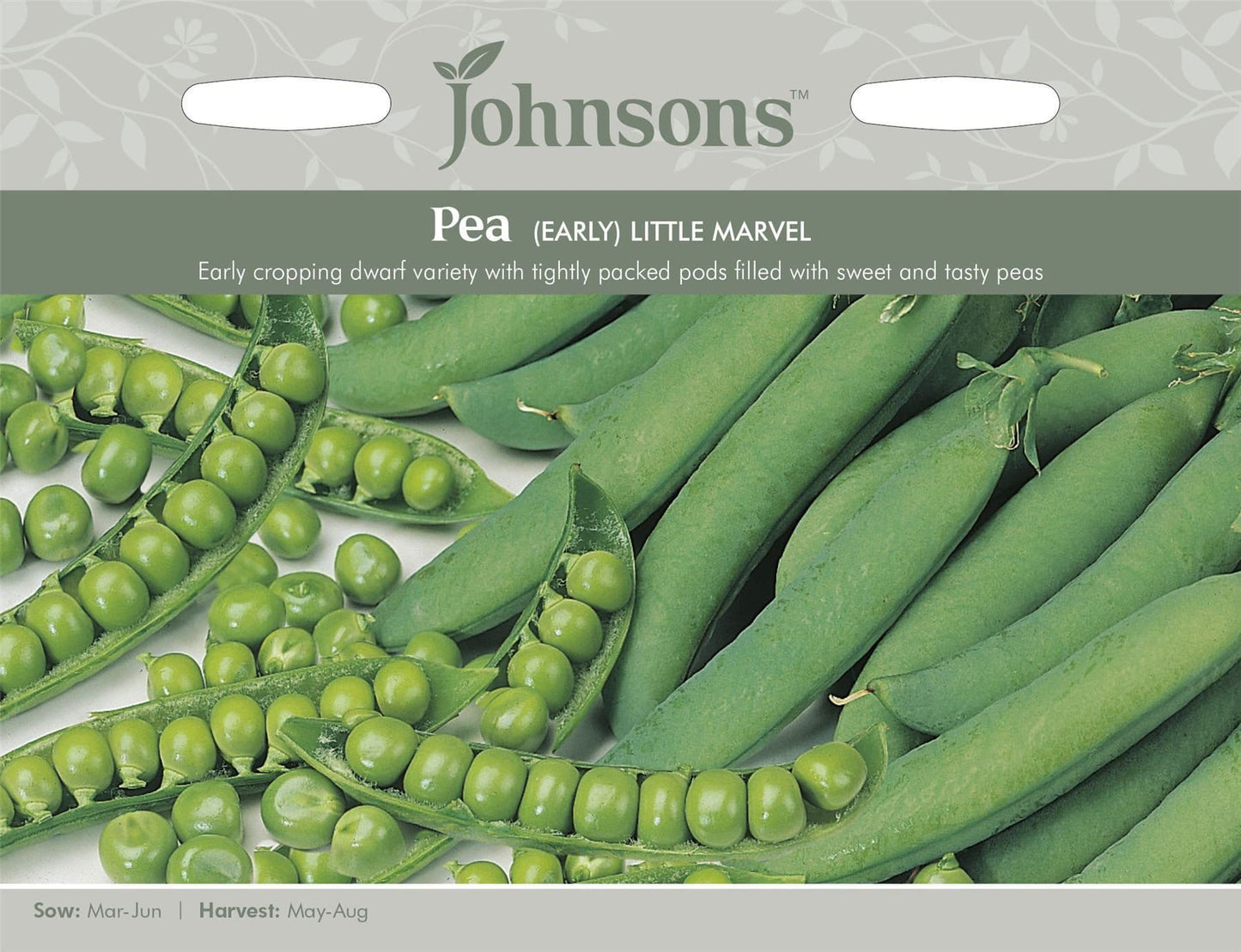 Johnsons Pea Little Marvel 300 Seeds