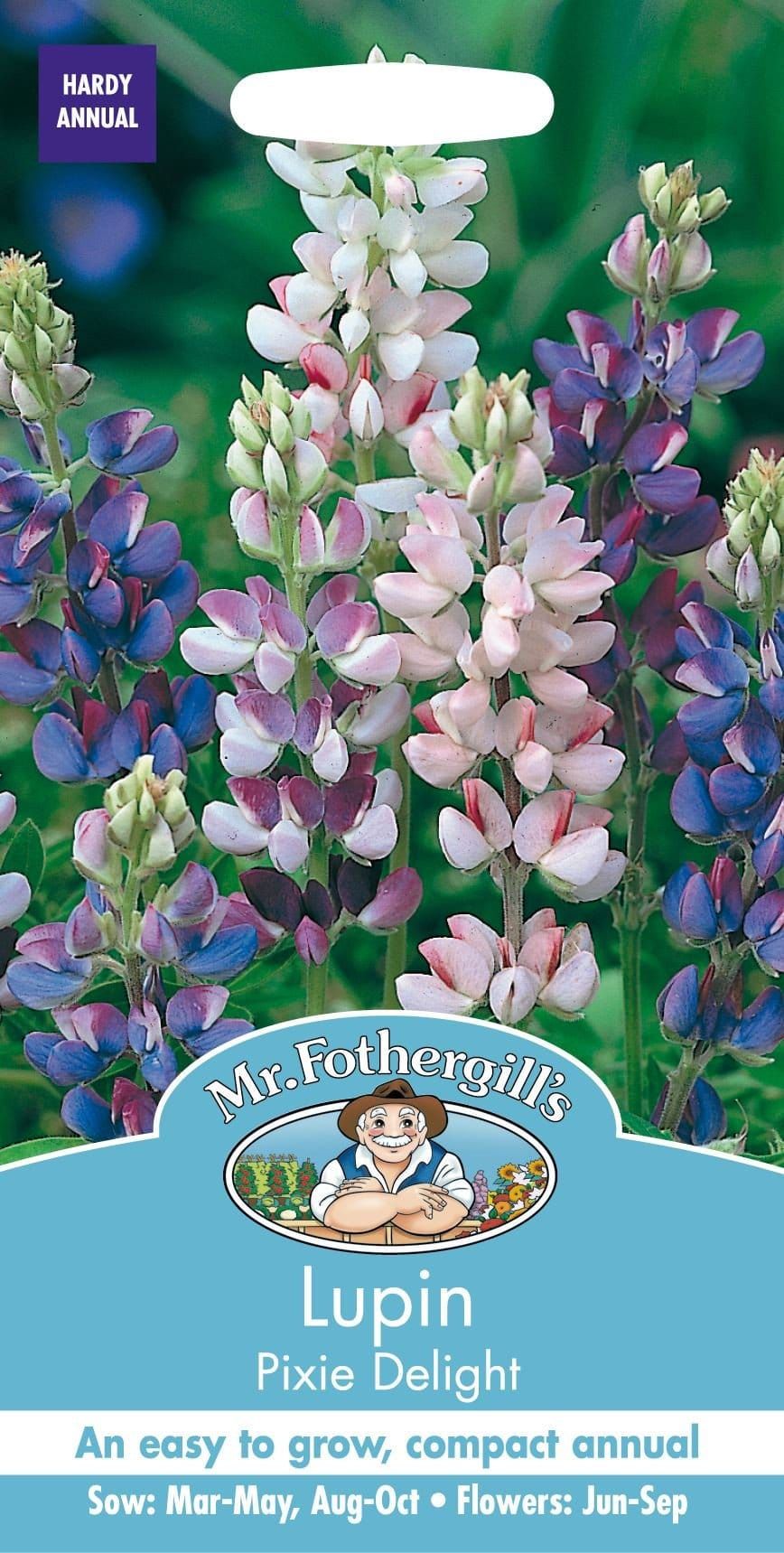 Mr Fothergills Lupin Pixie Delight 75 Seeds