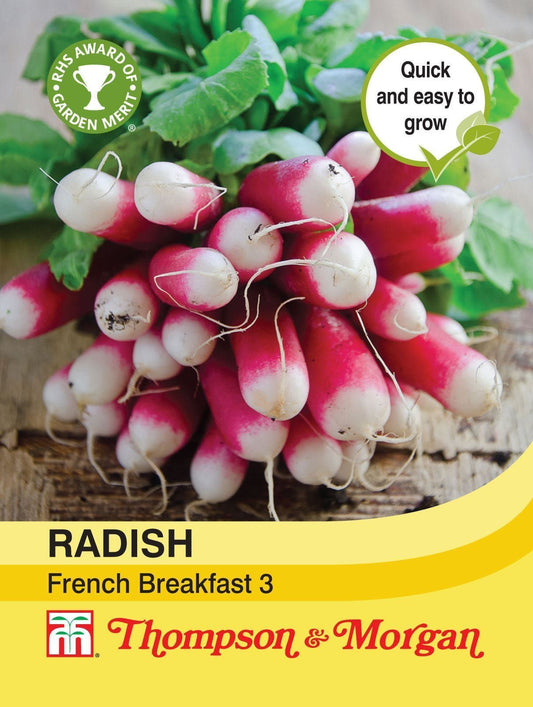 Thompson & Morgan Radish French Breakfast 3 750 Seed