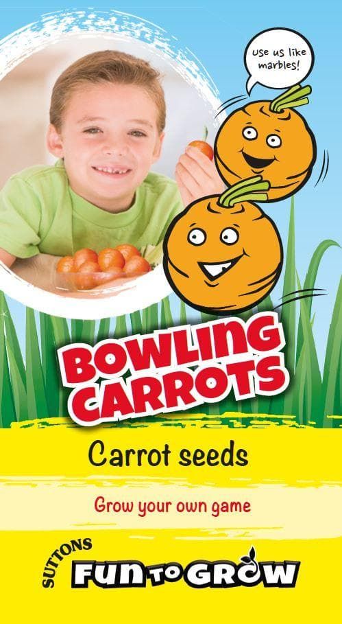 Sutton Seeds - Carrot Seeds - Bowling carrots