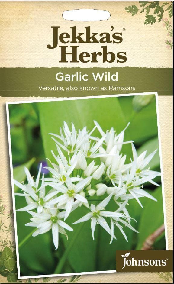 Johnsons Jekka's Wild Garlic 50 Seeds