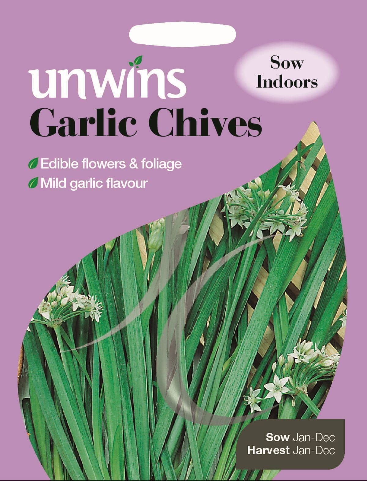 Unwins Garlic Chives 100 Seeds