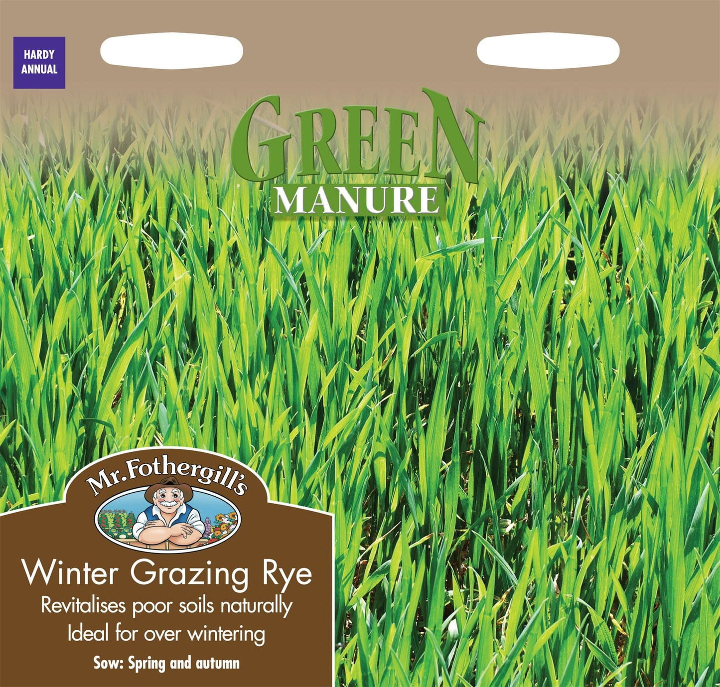 Mr Fothergills Green Manure Winter Rye 1000 Seeds
