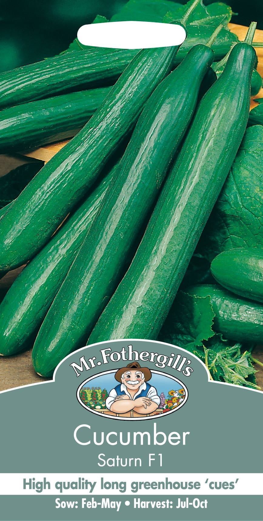 Mr Fothergills Cucumber Saturn F1 5 Seeds