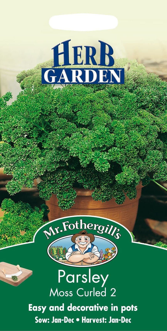 Mr Fothergills Parsley Moss Curled 2 1000 Seeds