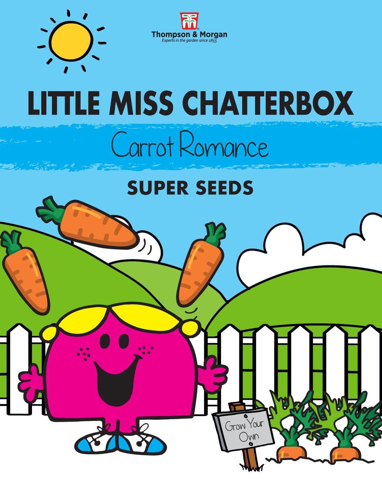 Thompson & Morgan - Little Miss Chatterbox - Vegetable - Carrot - Romance - 400 Seeds