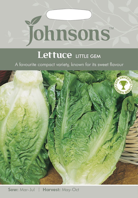 Johnsons Lettuce Little Gem 1250 Seeds