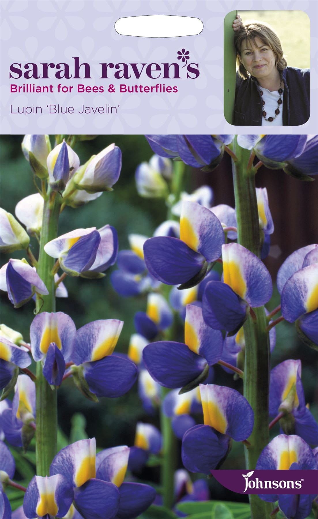 Johnsons Sarah Raven's Lupin Blue Javelin 15 Seeds