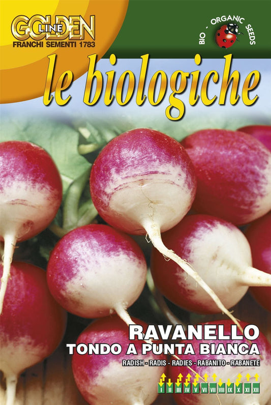 Franchi Organic BIOB112/3 Radish Gaudry 2 Seeds