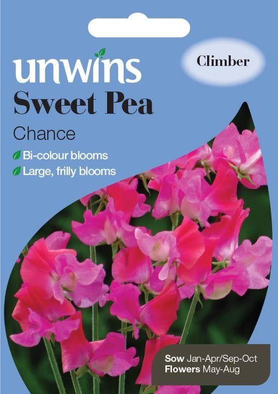 Unwins Sweet Pea Chance 21 Seeds